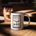 Hero To Be Book Cover Ceramic Mug Premium Print Coffee Cup