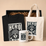 Hero To Be – Antique Adventure | Set B – Cup + T-Shirt + Tote Bag