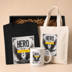 Hero To Be – The Feeling of Flying | Set B – Cup + T-Shirt + Tote Bag