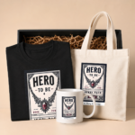 Hero To Be – Jewel Race | Set B – Cup + T-Shirt + Tote Bag