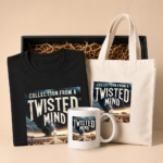 Collection From a Twisted Mind | Set B – Cup + T-Shirt + Tote Bag